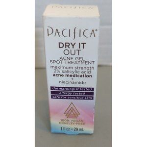 Pacifica  Dry It Out Acne Gel Spot Treatment-2% Salicylic Acid 1 oz Exp 01/24NEW